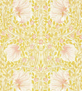 Pimpernel Wallpaper - Sunflower/Pink