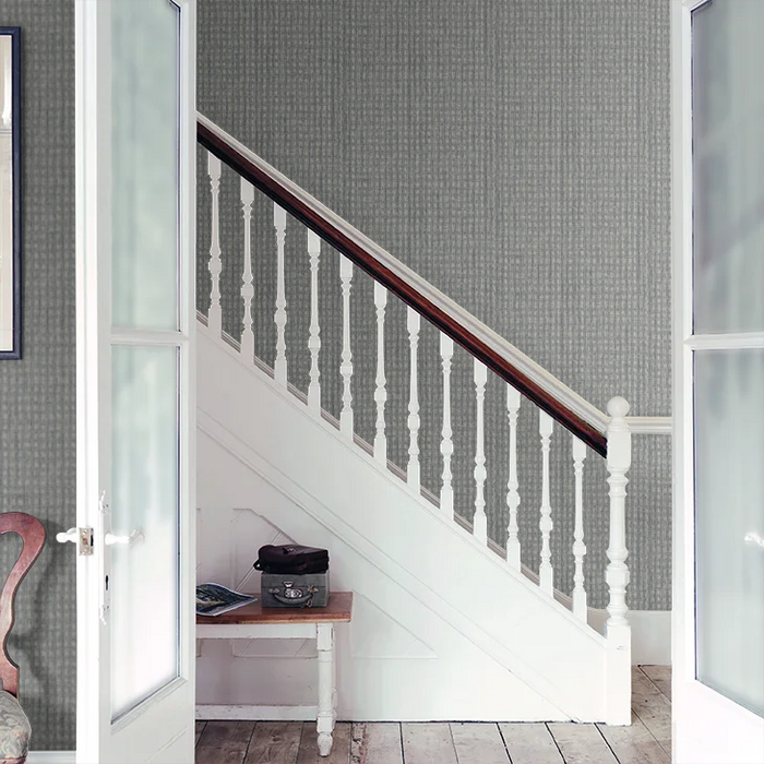 Pique Textured Wallpaper - Blue