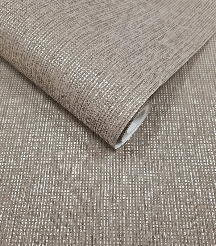 Pique Textured Wallpaper - Charcoal