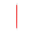 Plastic Straws 9" Giant Straws (8mm) Poly Wrapped Diagonally Cut - Red - 2,500 count-Straws & Stirrers-Karat-Restaurant Supply Drop