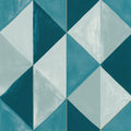 Plenitude Vinyl Wallpaper - Dark Green/Blue - Discontinuing