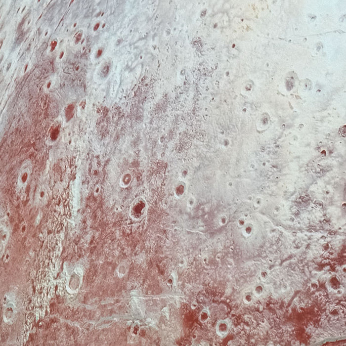 Pluto - Circular Mural - Self Adhesive
