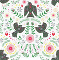 Pohutukawa Sky Wallpaper - White