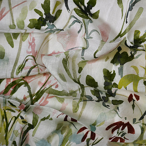 Pointon Fields Sheer Fabric - Laura Ashley - 3 Colours