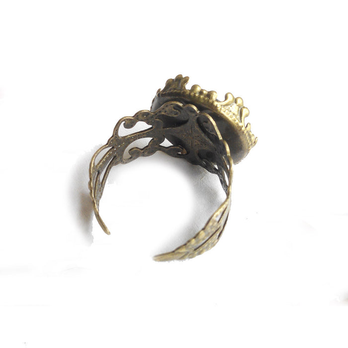 Pokemon Ampharosite Mega Stone Ring Anime Jewelry Ampharos Cosplay Charm