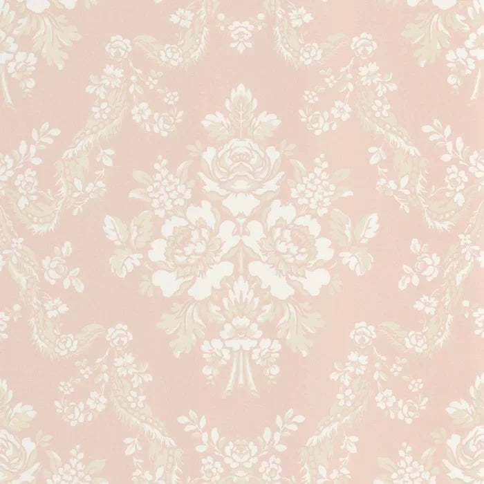 Pompadour Wallpaper - Rose
