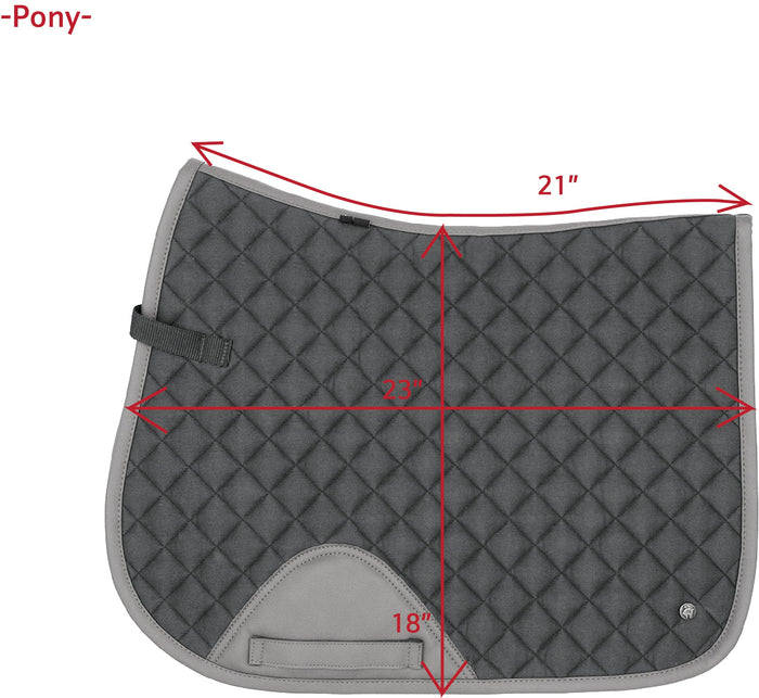 Pony Jumper Pad, Violet Herringbone