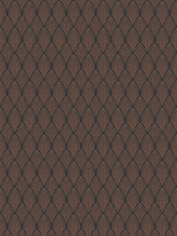 Pop Style Art Deco Wallpaper - Brown - 36 Rolls Due in October