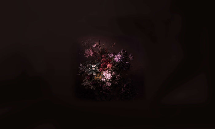 Portrait of Flowers Mural (Walls by Patel Collection)