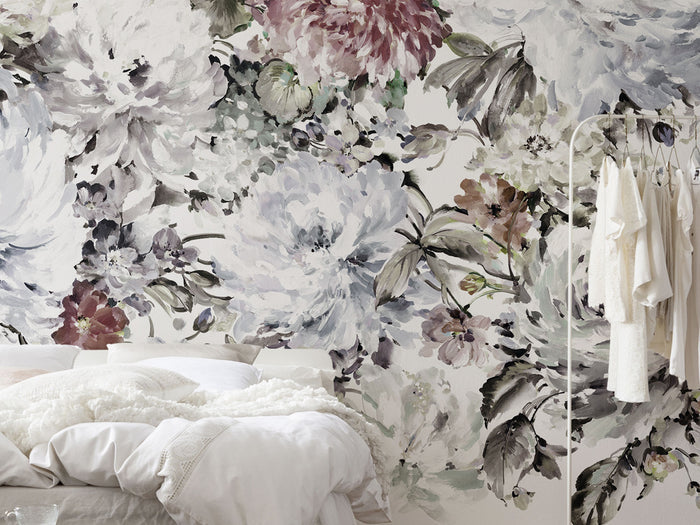 Posy - Custom Sized Mural Wallpaper (per m2)