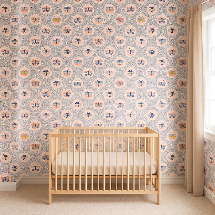 Project Butterfly Custom Sized Wallpaper Mural (per m2)