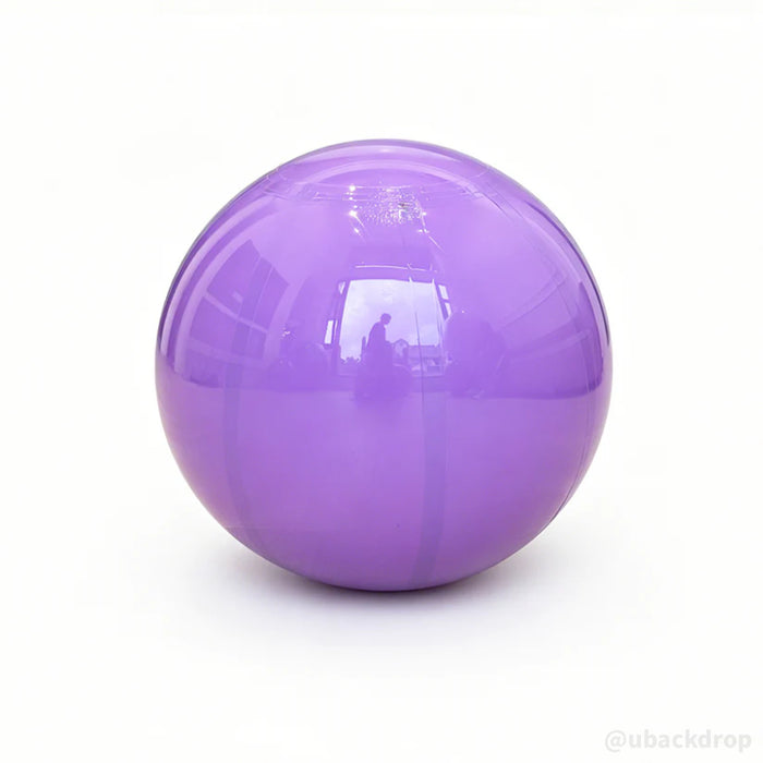 Purple Big Matte Inflatable Balls ¨C Reusable Party & Event Decor-ubackdrop
