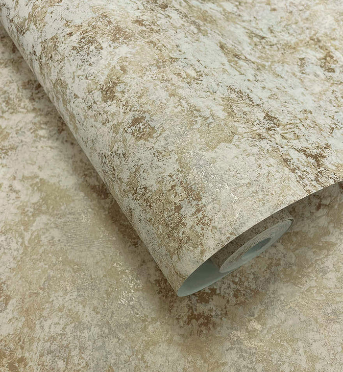 Pyrite Wallpaper - Beige