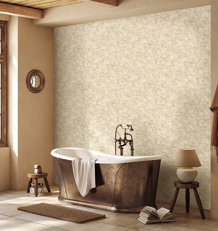 Pyrite Wallpaper - Cream