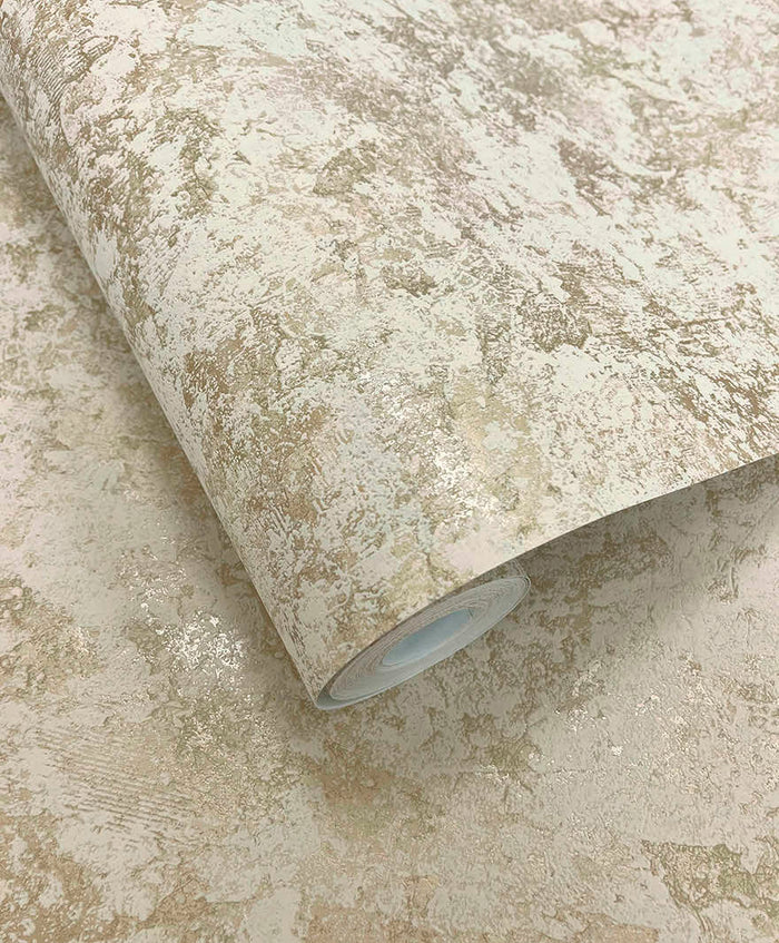 Pyrite Wallpaper - Cream