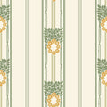 Ramsjo Wallpaper - White/Yellow