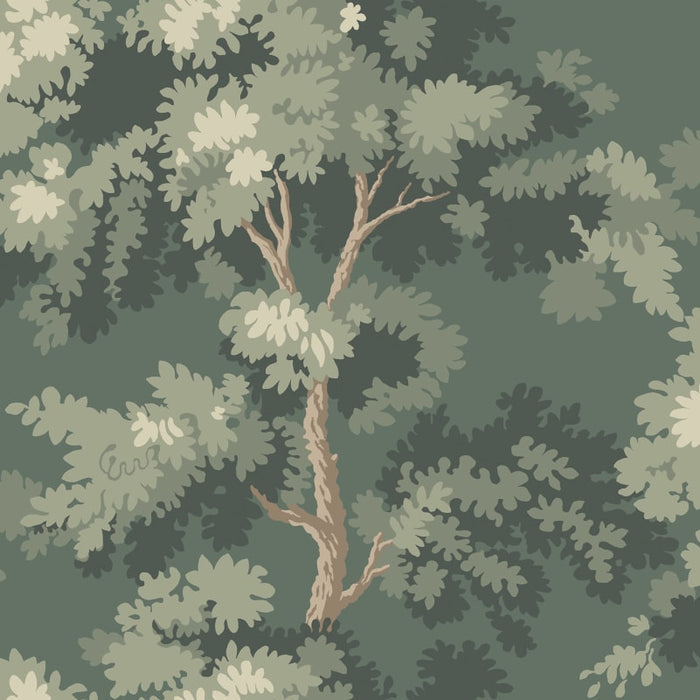 Raphael Wallpaper - Moss Green