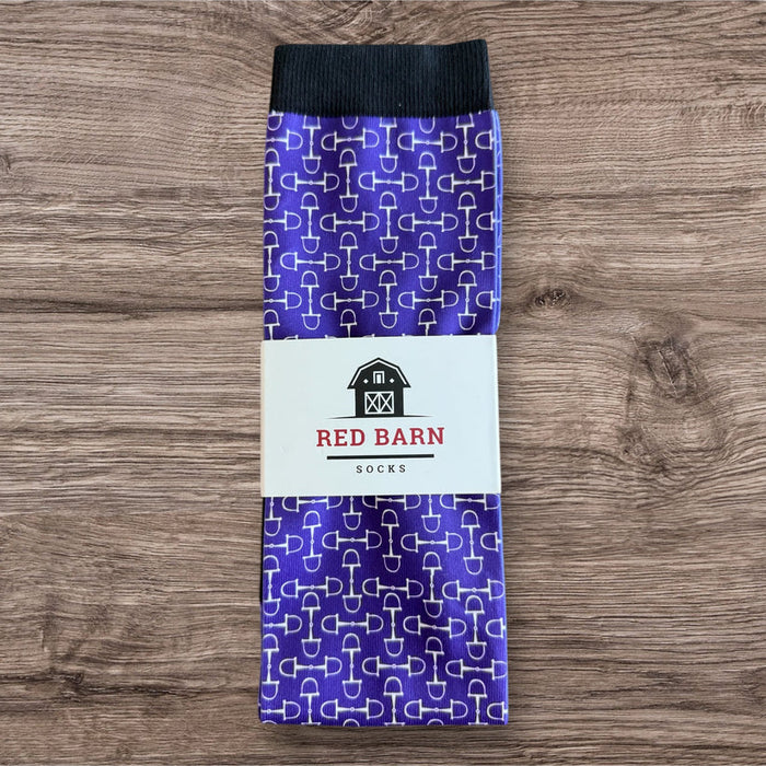 Red Barn Socks- Snaffle Chic