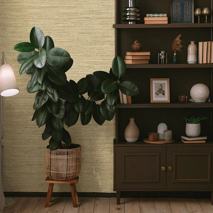 Rete Textured Wallpaper - Beige