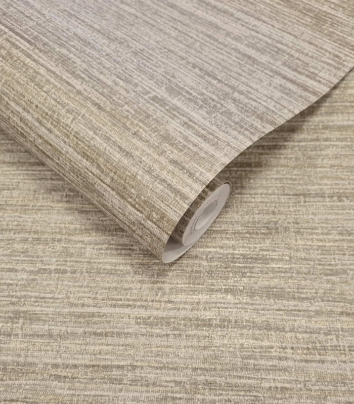 Rete Textured Wallpaper - Taupe