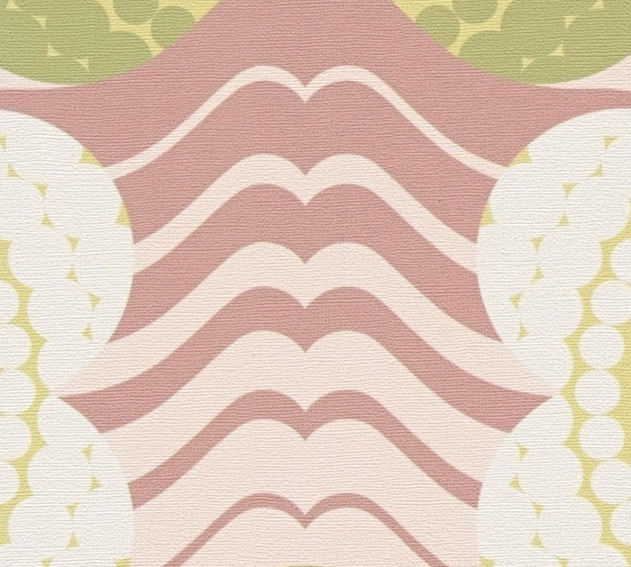 Retro Elegance Wallpaper - Green