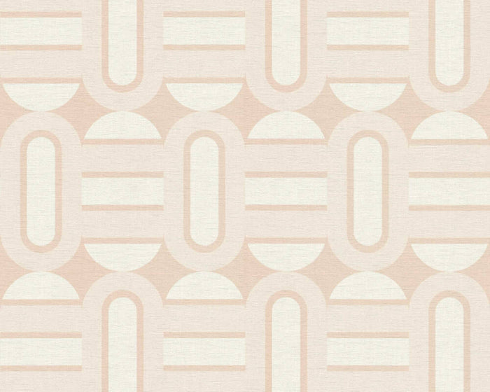 Retroholic Retro Wallpaper - Pink
