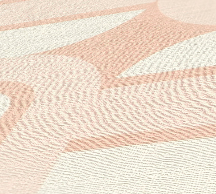 Retroholic Retro Wallpaper - Pink