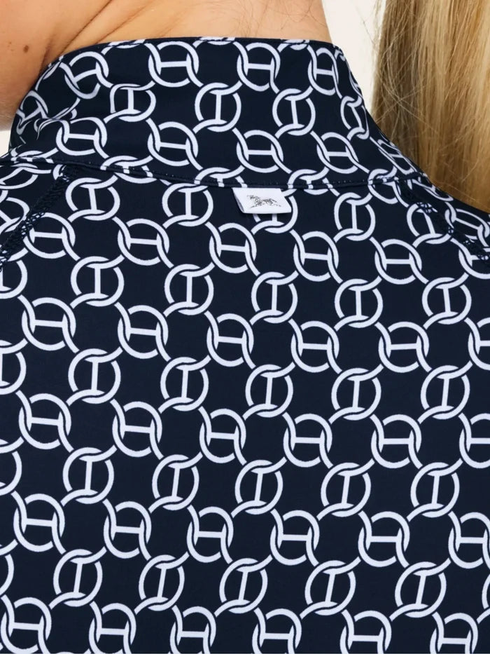 RJ Classics Lucy Ladies 1/4 Zip Short Sleeve Shirt '25