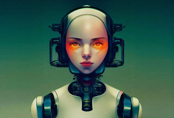Robotta - Custom Sized Wallpaper Mural (per m2)