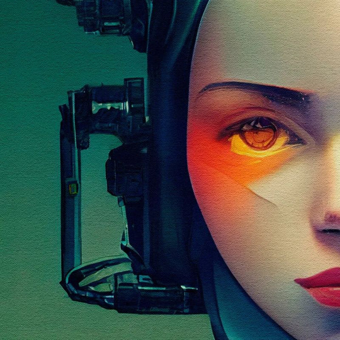 Robotta - Custom Sized Wallpaper Mural (per m2)