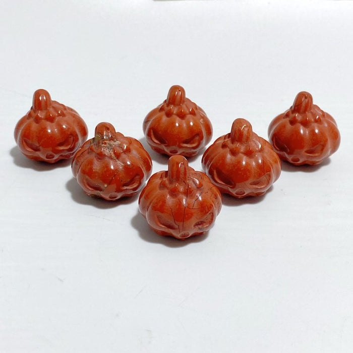 Rose Quartz Red Jasper Pumpkin Halloween Wholesale -Wholesale Crystals