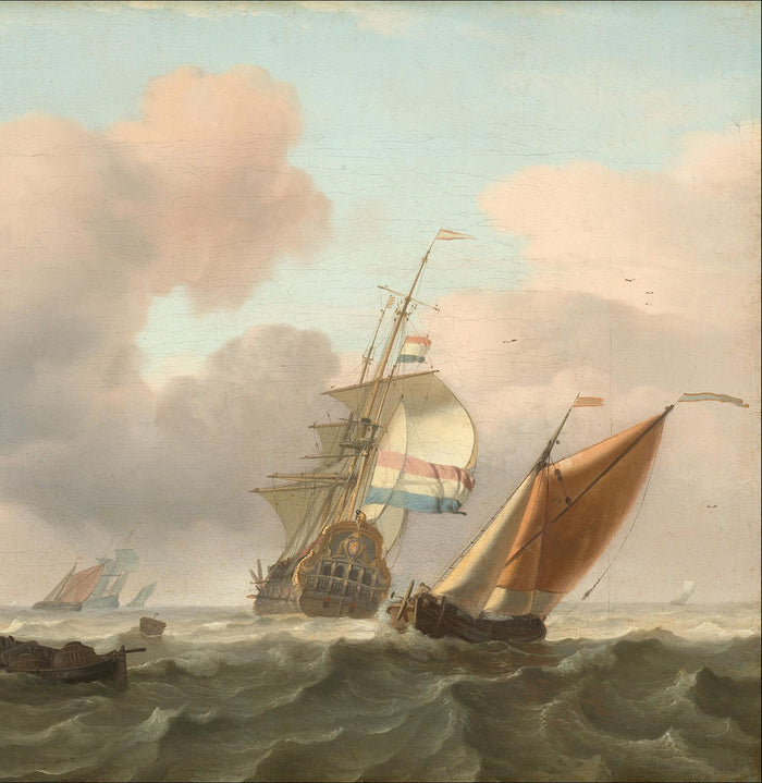 Rough Sea - Custom Sized Wallpaper Mural (per m2)