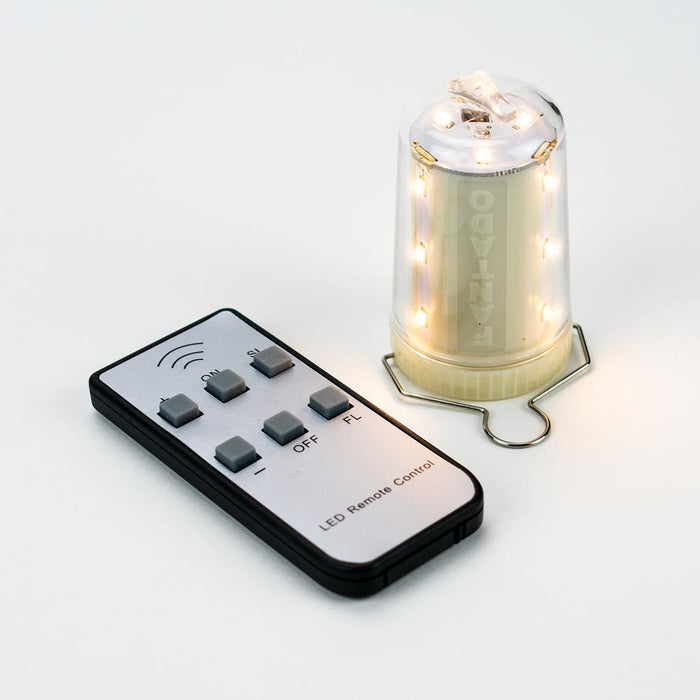 Round Fine Line Warm White LED Table Top Lantern Lamp Light KIT w/ Remote, Omni360 Battery Powered - Luna Bazaar | Boho & Vintage Style Decor