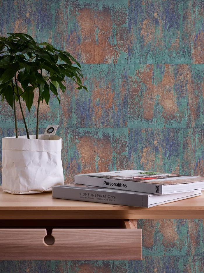 Rusty Industrial Wall Wallpaper - Last 2 Rolls
