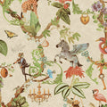 Safari Symphony – Whimsical Jungle Wallpaper – Beige