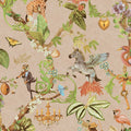 Safari Symphony – Whimsical Jungle Wallpaper – Soft Pink