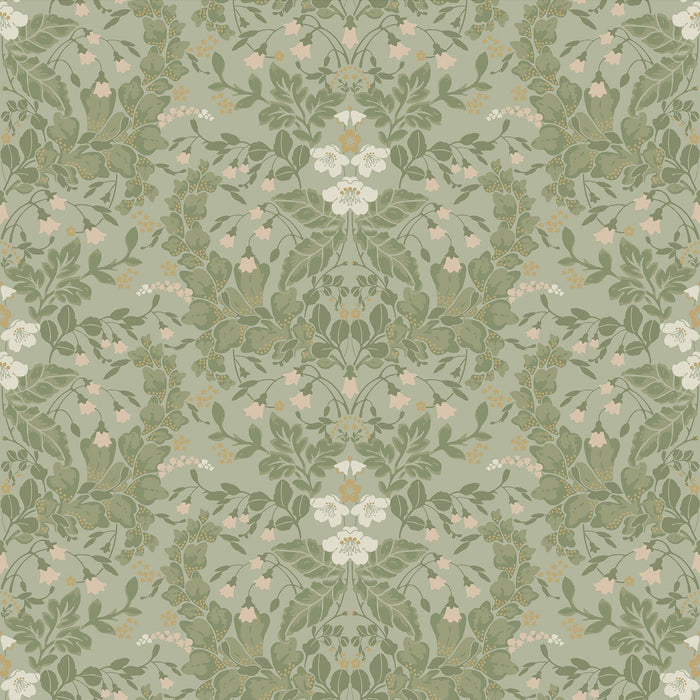 Saga Wallpaper - Green