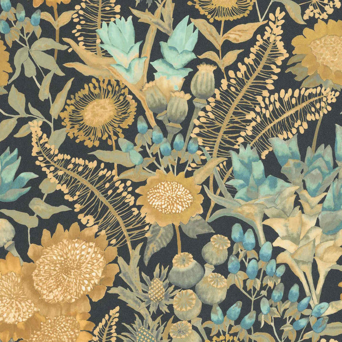 Saint Paul De Venice Wallpaper - Turquoise