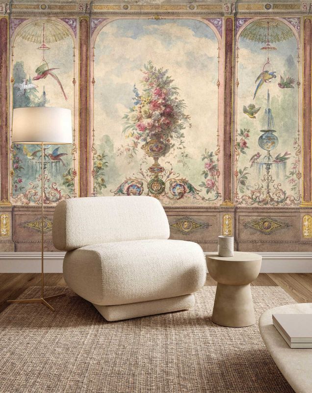 Salon 1 - Custom Sized Wallpaper Mural (per m2)