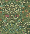 Sample - Blackthorn Wallpaper - Green