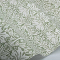 Sample - Brer Rabbit by Morris Wallpaper - Leaf Green