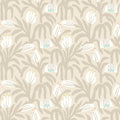 Sample - Chunky Flower Wallpaper - Hazelwood