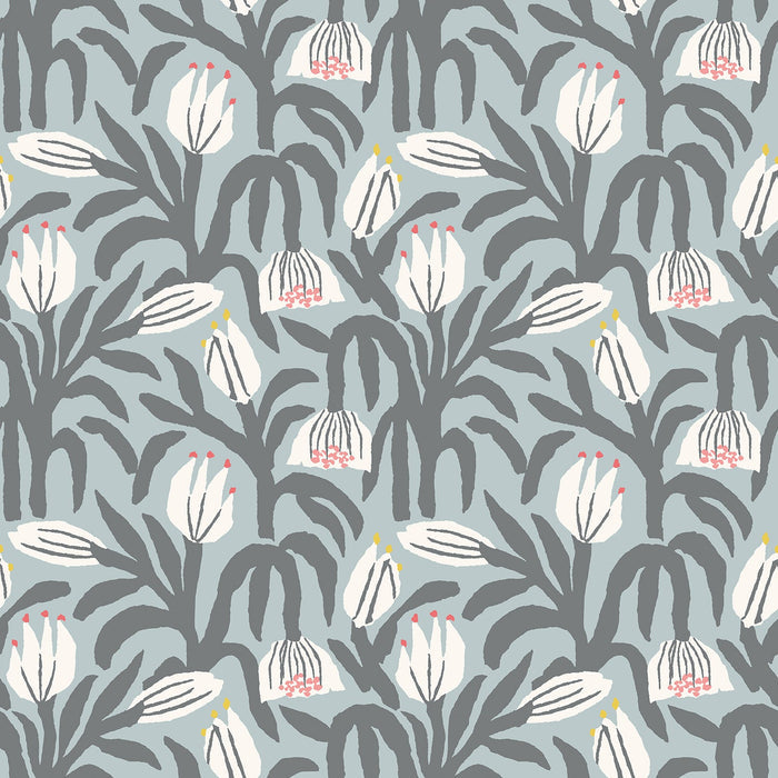 Sample - Chunky Flower Wallpaper - Summer Shower