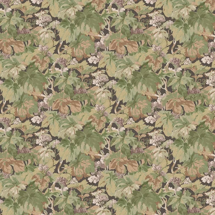 Sample - Country Walk Wallpaper by Mulberry Home - Charcoal