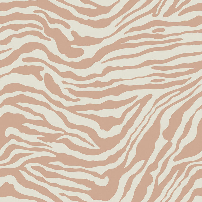 Sample - Date Night - Custom Sized Wallpaper Mural (per m2) - Dusty Orange