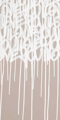 Sample - Enlightened Love  - Custom Sized Wallpaper Mural (per m2) - Clay