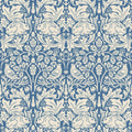 Sample - Forest Rabbit Wallpaper - Navy Blue