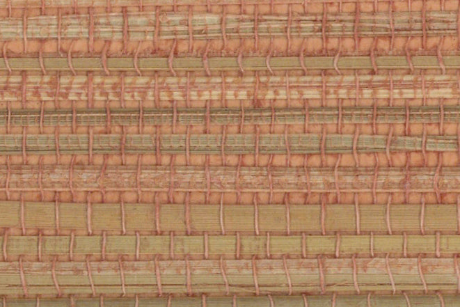 Sample - Genuine Grasscloth Wallpaper - Magenta
