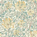 Sample - Honeysuckle Leaf Trail Wallpaper - Ohpopsi - Seafoam