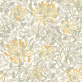 Sample - Honeysuckle Leaf Trail Wallpaper - Ohpopsi - Warm Grey